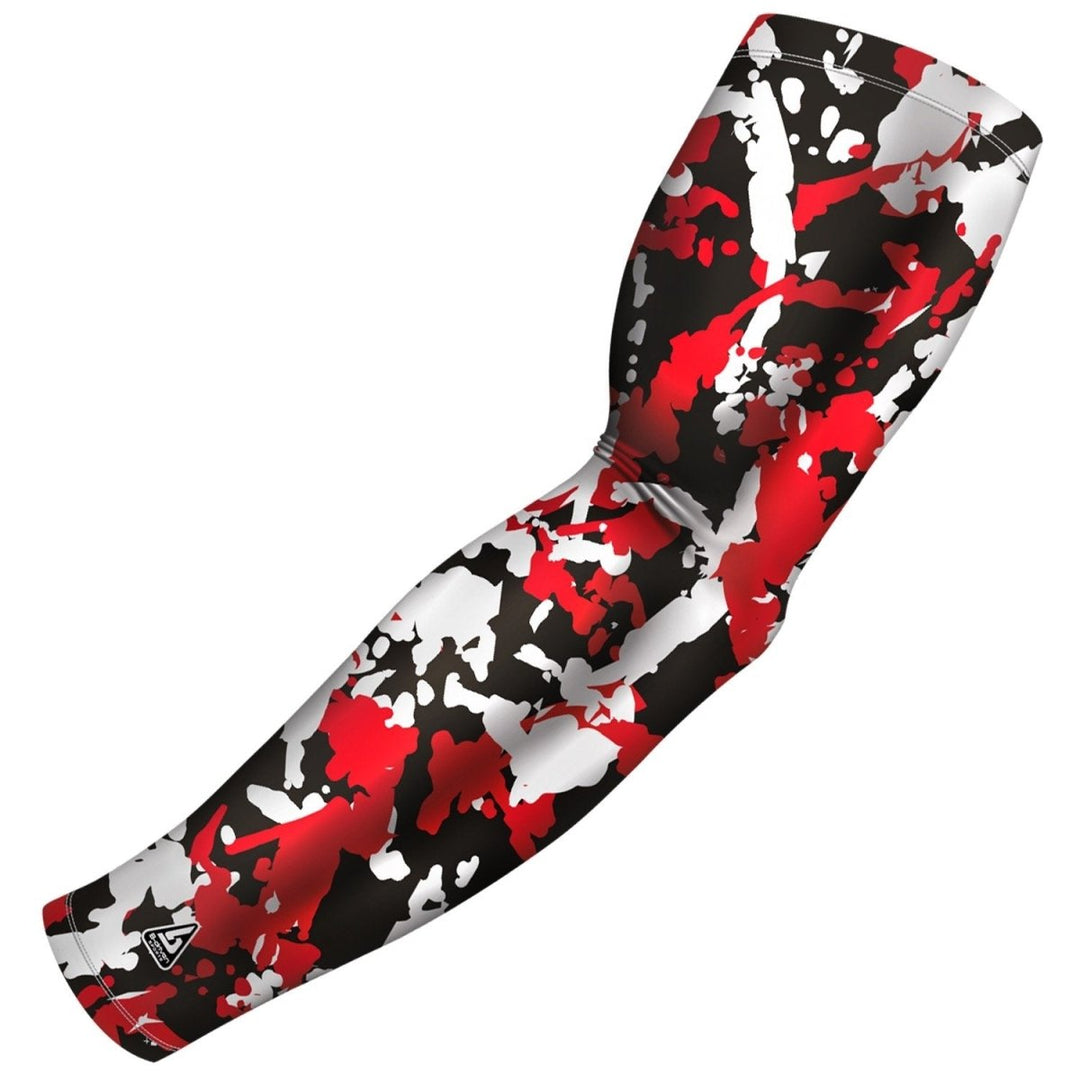 Flaked Camo Red Black - B-Driven Sports