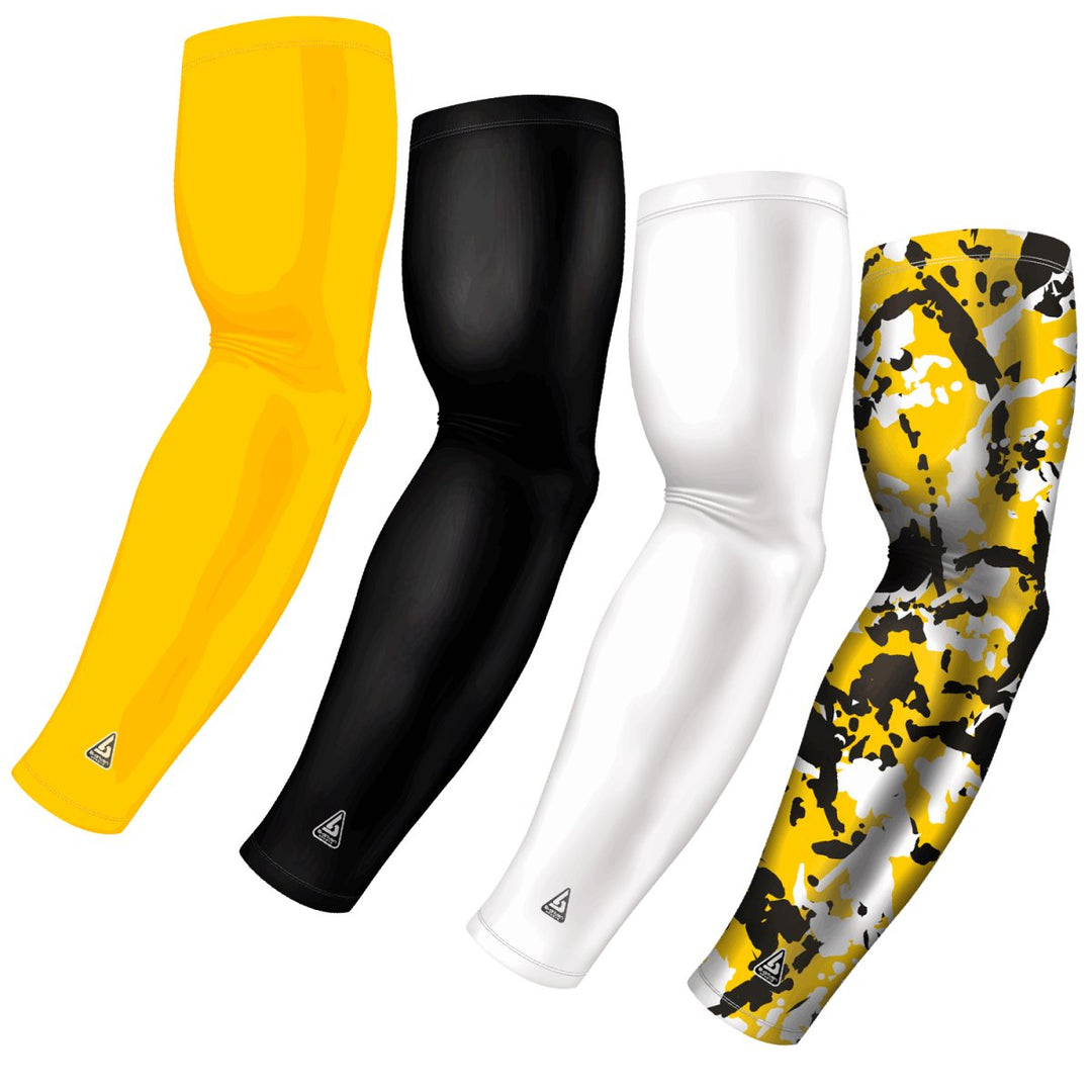 4-pack Bundle | Solid/Flaked Camo | Yellow 4 - B-Driven Sports