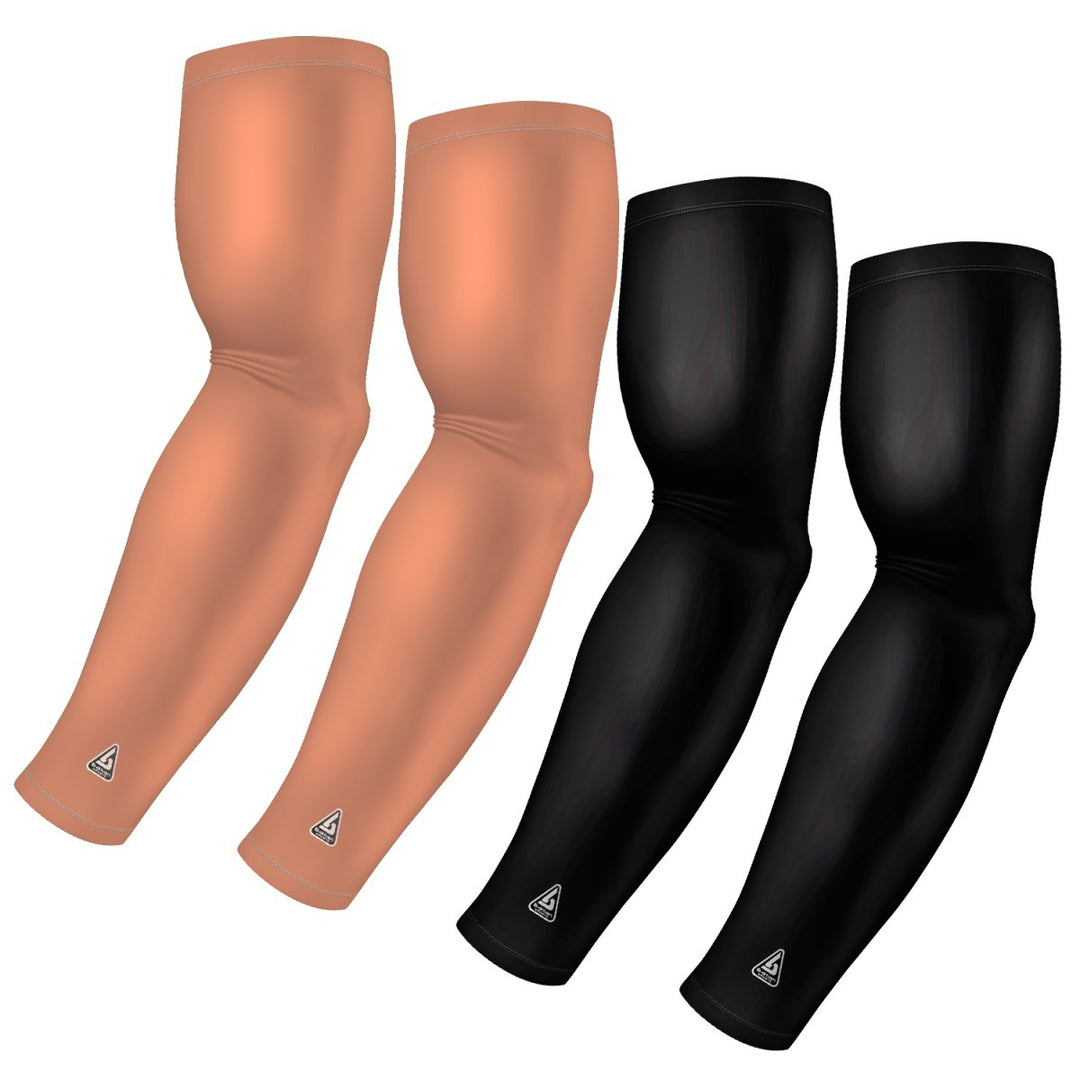 4-Pack Bundle | Solids | Black/Brown Medium Flesh - B-Driven Sports