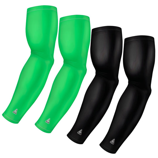 4-Pack Bundle | Solids | Black/Green Lime Standard - B-Driven Sports