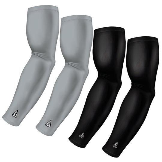 4-Pack Bundle | Solids | Black/Grey Light - B-Driven Sports