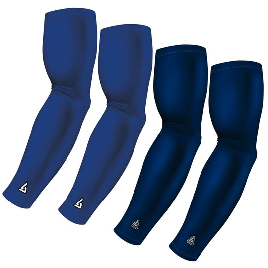 4-Pack Bundle | Solids | Blue Royal Standard/Blue Navy Dark - B-Driven Sports
