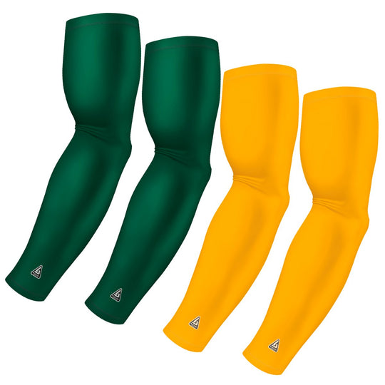 4-Pack Bundle | Solids | Green Hunter/Yellow Dark - B-Driven Sports