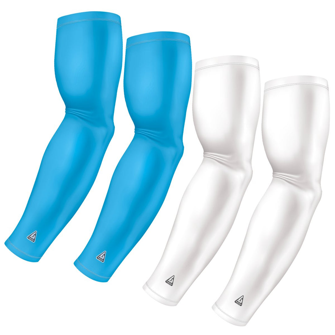 4-Pack Bundle | Solids | White/Blue Carolina - B-Driven Sports