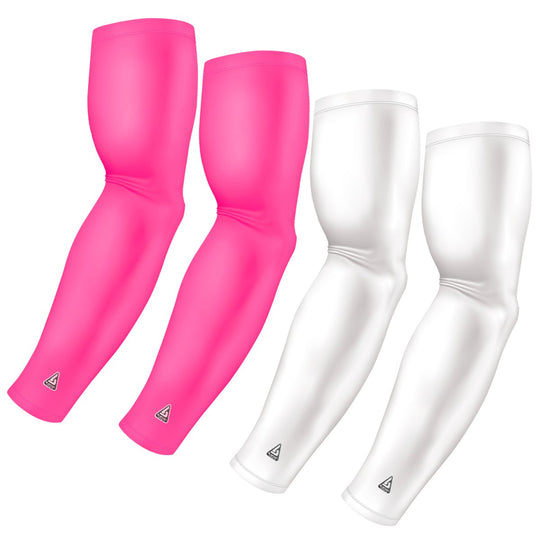 4-Pack Bundle | Solids | White/Pink Light - B-Driven Sports