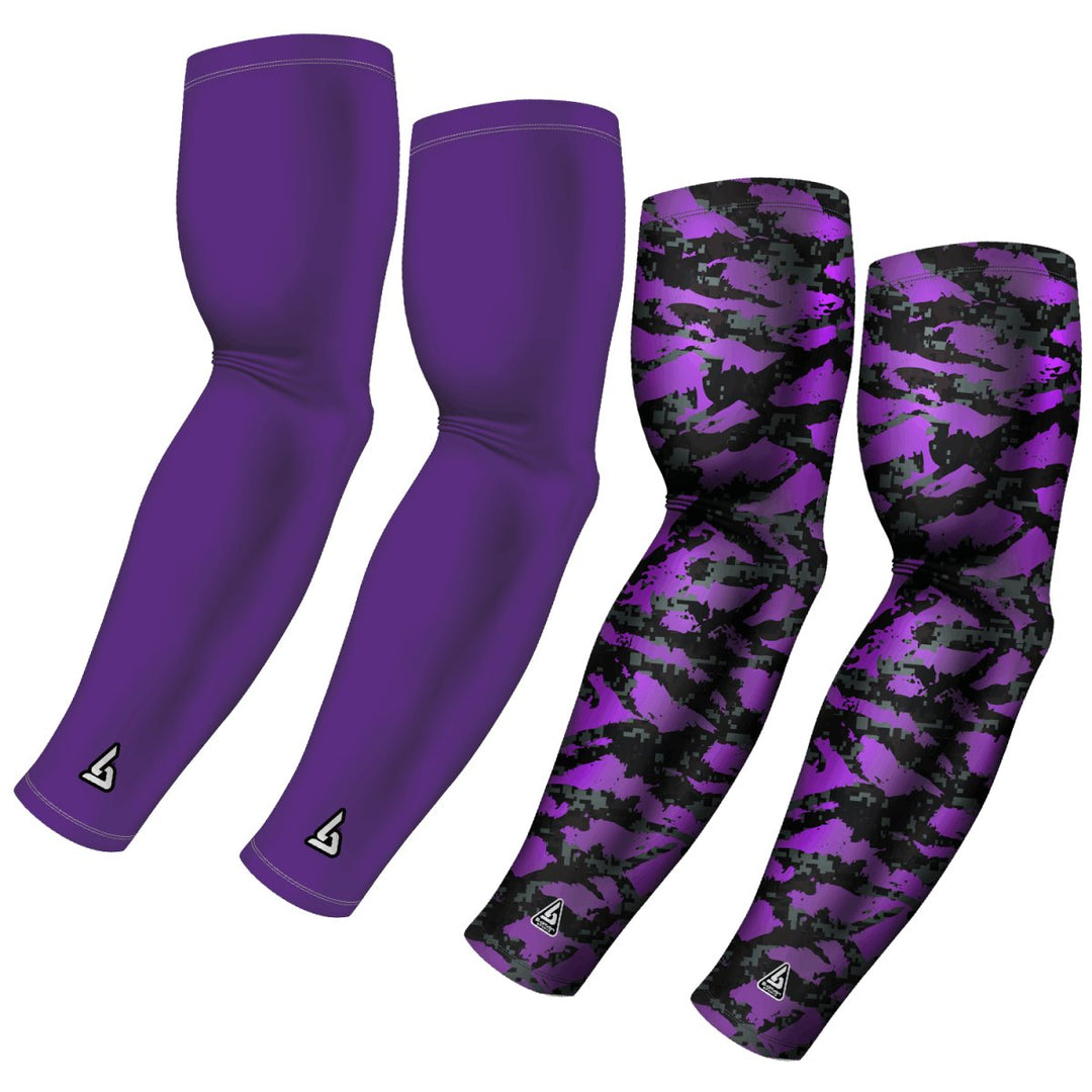 4-Pack Bundle | Solid/Wild | Purple Light / Medium Bundle 2 - B-Driven Sports