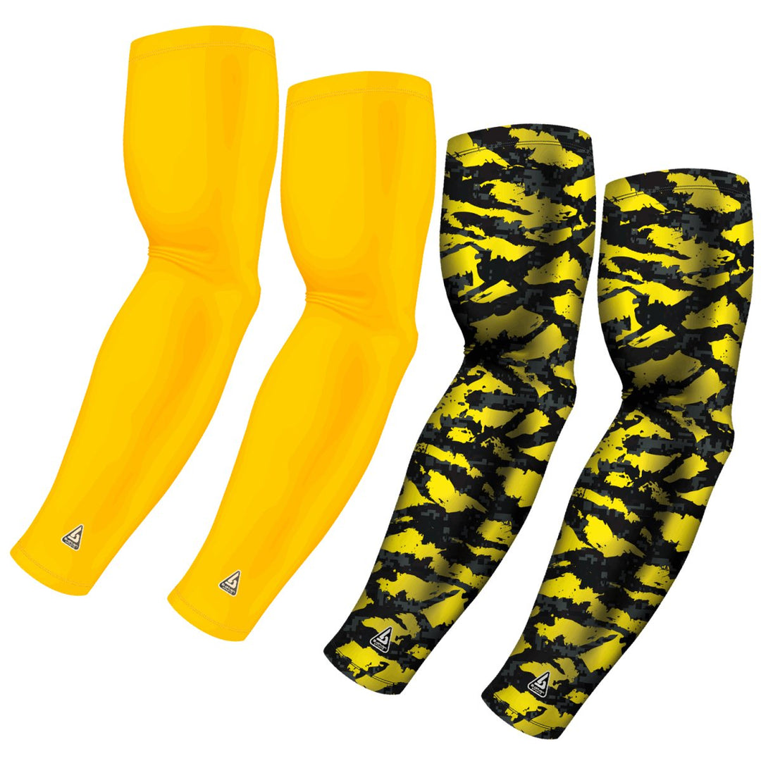 4-Pack Bundle | Solid/Wild | Yellow Bright Bundle 2 - B-Driven Sports