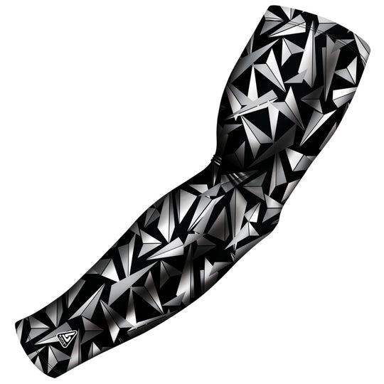 Black Baseball Arm Sleeve - Multiple Patterns - B-Driven Sports