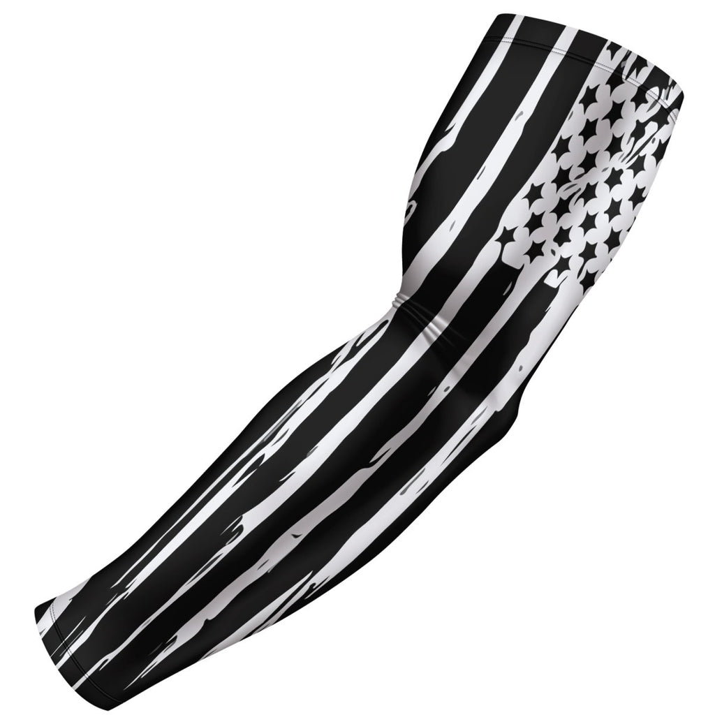 Black USA Flag Arm Sleeve
