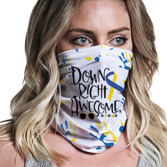 Down Syndrome Awareness | Neck Gaiter - B-Driven Sports