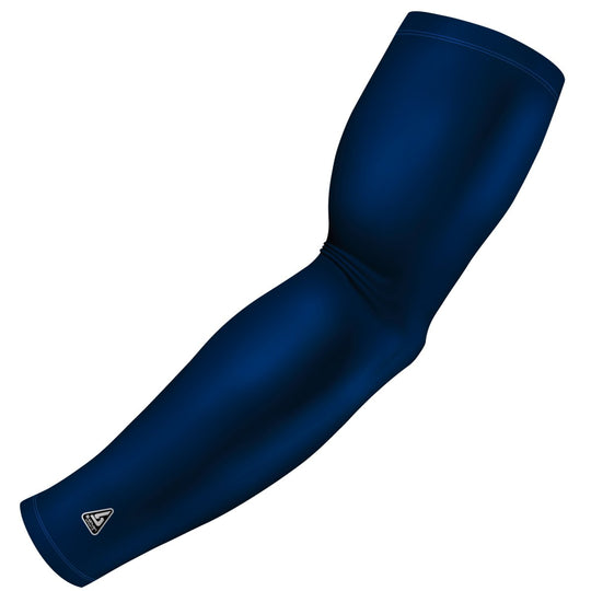 Navy Blue Football Sleeves - Multiple Patterns - B-Driven Sports