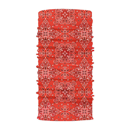 Paisley Traditional Red | Neck Gaiter - B-Driven Sports