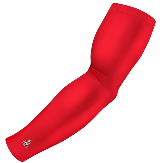 Red | Compression Arm Sleeve - Multiple Patterns - B-Driven Sports