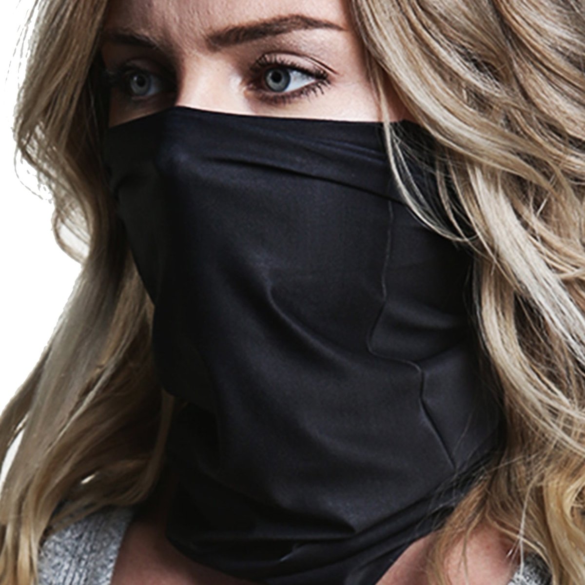 Solid Black | Neck Gaiter - B-Driven Sports