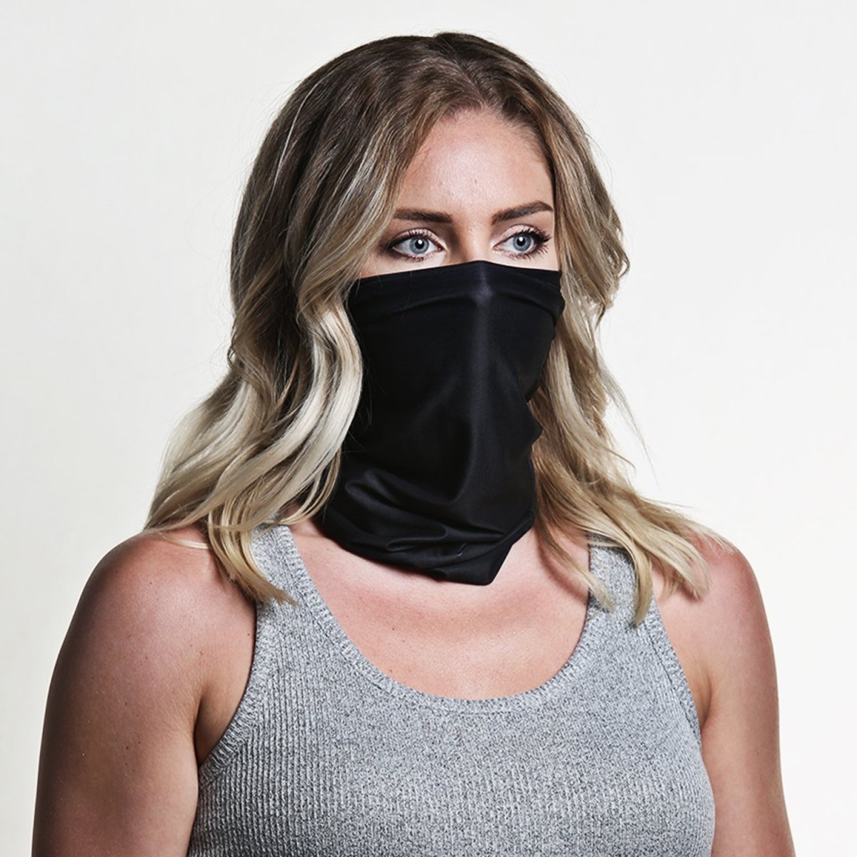 Solid Black | Neck Gaiter - B-Driven Sports