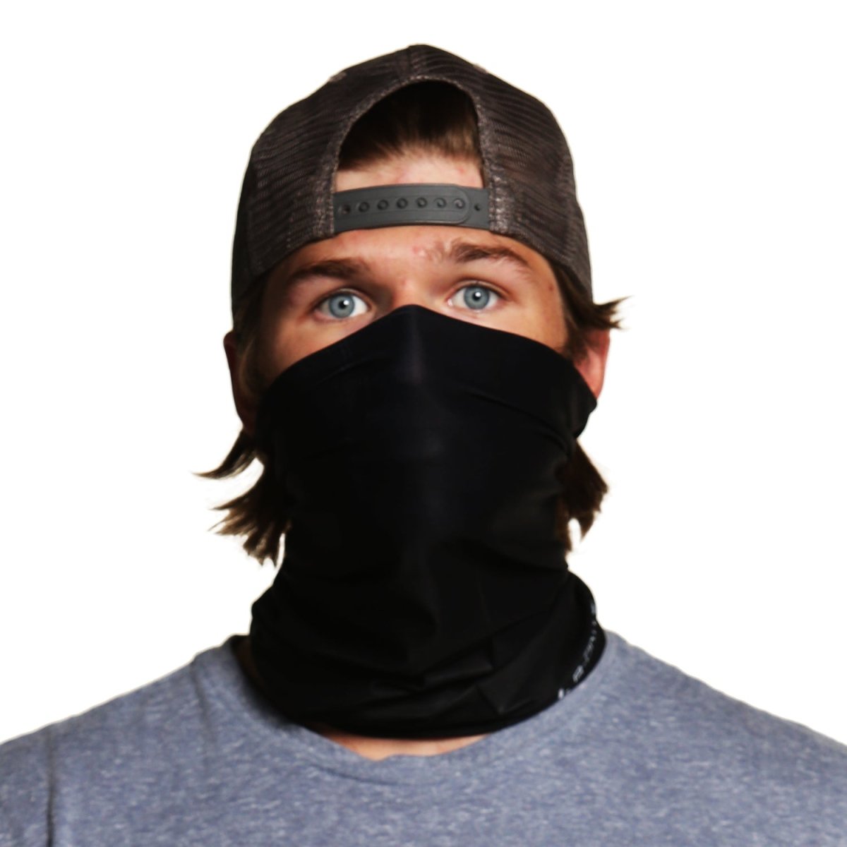Solid Black | Neck Gaiter - B-Driven Sports