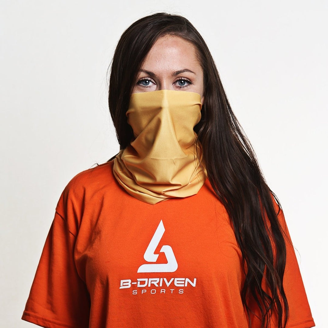 Solid Gold | Neck Gaiter - B-Driven Sports