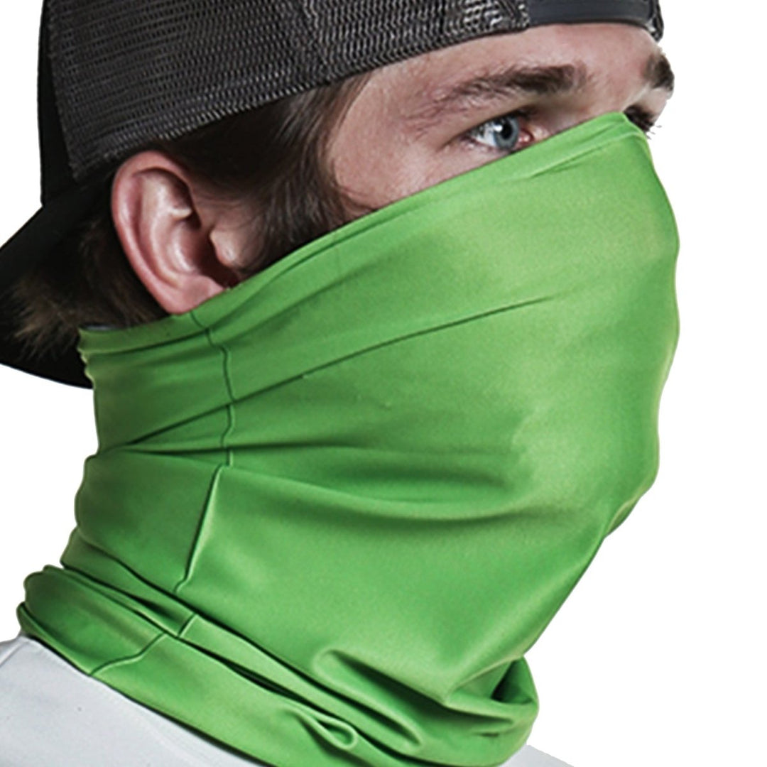 Solid Lime Green | Neck Gaiter - B-Driven Sports