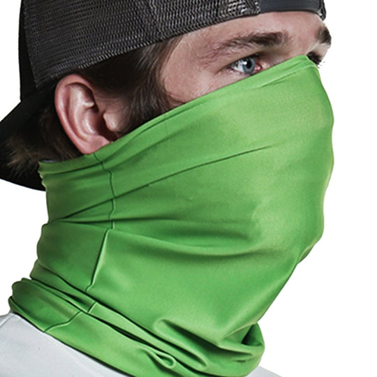 Solid Lime Green | Neck Gaiter - B-Driven Sports