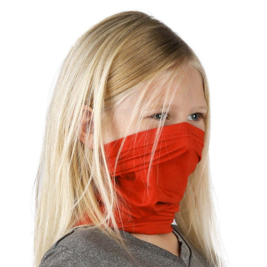 Solid Red | Kids Gaiter - B-Driven Sports