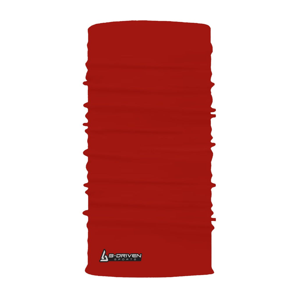 Solid Red | Neck Gaiter - B-Driven Sports