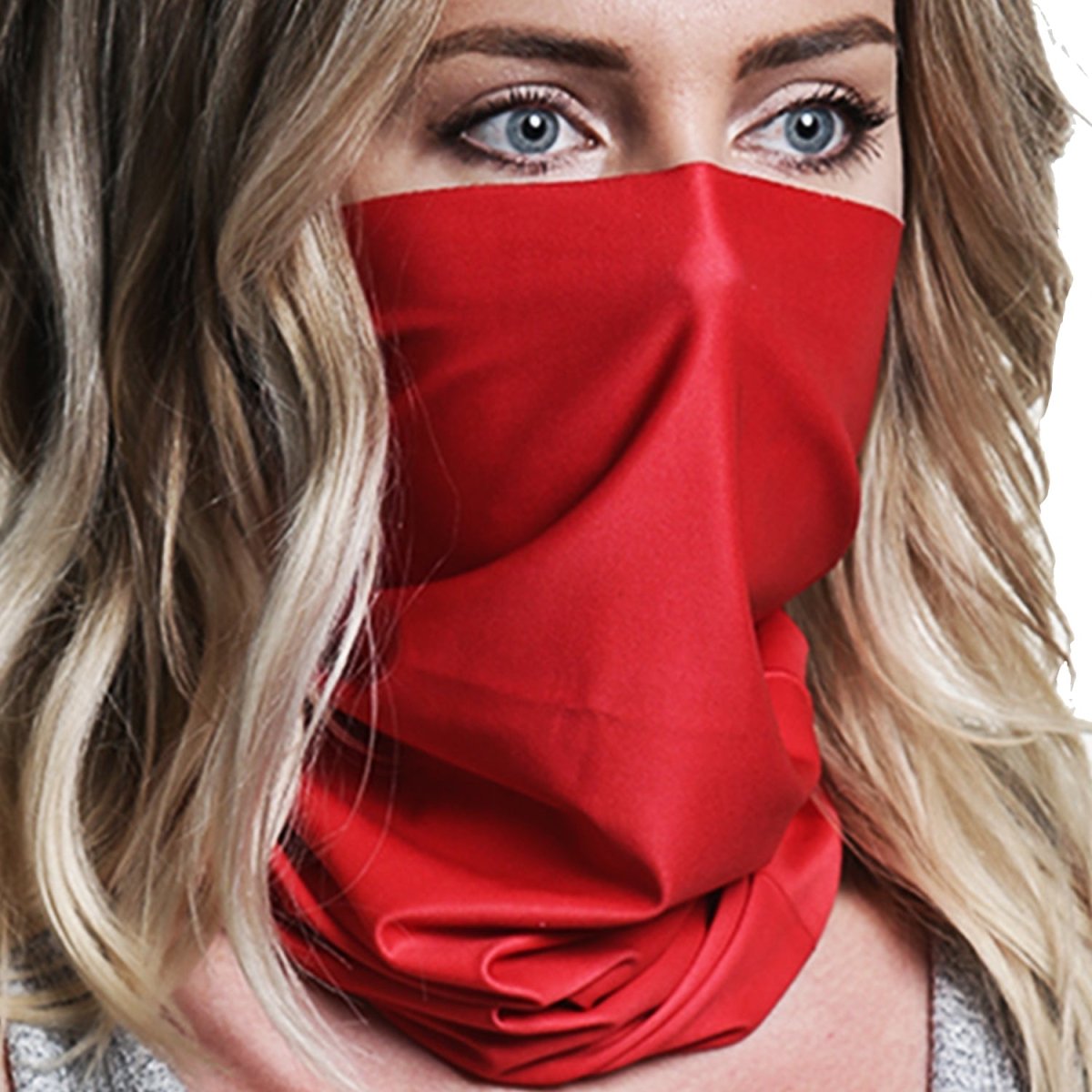 Solid Red | Neck Gaiter - B-Driven Sports