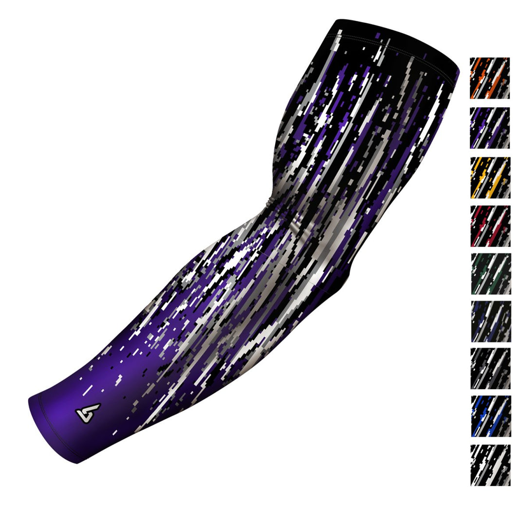 Streaks Series | Arm Compression Sleeve - Multiple Colors - B-Driven Sports