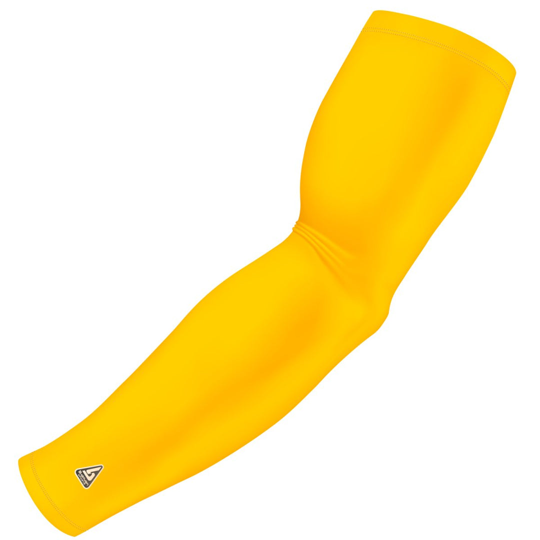 Yellow Baseball Arm Sleeve - Multiple Patterns - B-Driven Sports