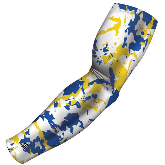 Yellow Football Sleeves - Multiple Patterns - B-Driven Sports