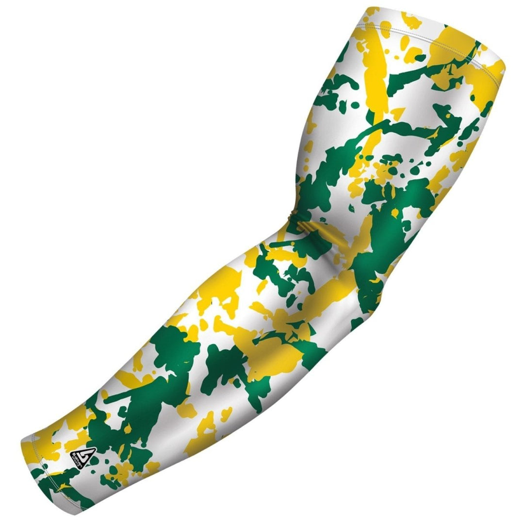 Yellow / Gold | Compression Arm Sleeves - Multiple Patterns - B-Driven Sports